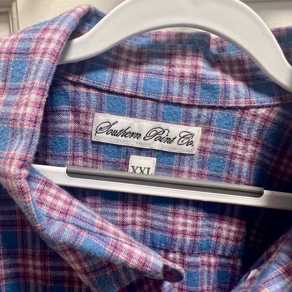 XXL southern point co men’s flannel button down